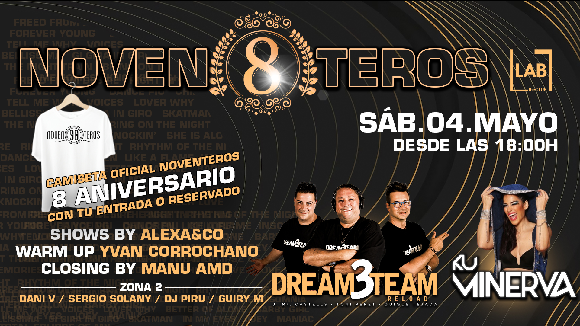 Noventeros 8º Aniversario